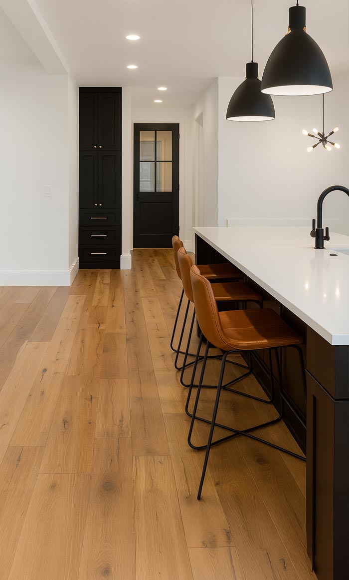 Modern hardwood floor refinishing Bay Area